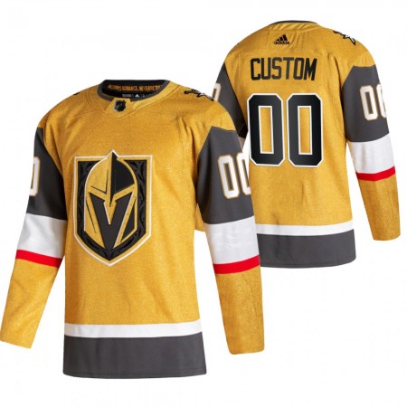 Vegas Golden Knights Custom 2020-21 Alternatief Authentic Shirt - Mannen